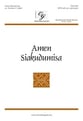 Amen Siakudumisa SATB choral sheet music cover